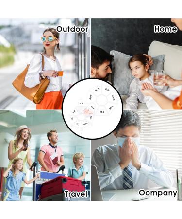 Shop WLLHYF 7-Day Portable Pill Organizer | Daily Vitamin Holder & Travel Medicine Planner - Buy Online on GoSupps.com