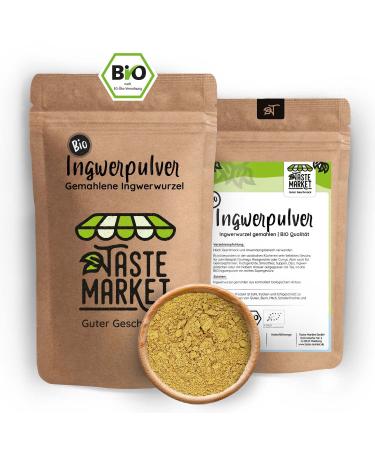 100 g ORGANIC ginger powder | ground ginger | ginger tea | ground ginger root | spice | controlled organic cultivation