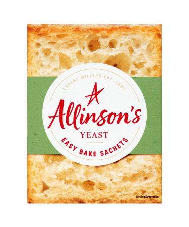 Allinsons Easy Bake Yeast 42g - Premium Quality Instant Yeast - Buy Online on GoSupps.com