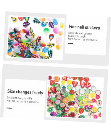 DOITOOL 8 Packs Nail Art Polymer Clay Fruit Decor Nail Art Craft Resin Fillers Craft Making Beads Nail Art Marking Kit 3d Polymer Nail Slice Diy Nail Art Slices Suite Manicure - Buy Online on GoSupps.com