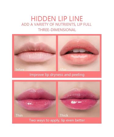 Plumping Lip Oil Trio Set - Hydrating Lip Gloss Tinted Balm Nourishing Glow Care | Transparent Toot for Dry Lips - Buy Online on GoSupps.com