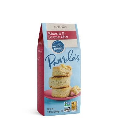 Pamela's Products Gluten Free Biscuit & Scone Mix 13oz (Pack of 6) - Delicious Gluten-Free Baking Mix - Buy Online on GoSupps.com