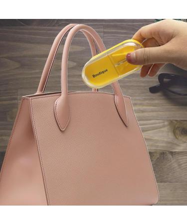 2 Pack Pill Cutter | Portable 2-in-1 Pill Splitter with Stainless Steel Blade for Small & Large Pills | Perfect for Vitamins & Tablets - Buy Online on GoSupps.com