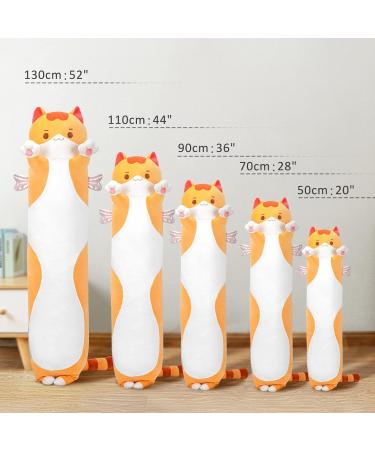 Mewaii 50cm Brown Cat Plush Pillow - Soft Animal Toy for Kids | Perfect Gift | International Shipping Available - Buy Online on GoSupps.com