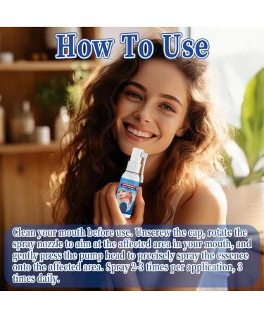 ARHZ 2 pieces spray for teeth and gums gum repair spray against toothache spray against toothache relieve mouth ulcers add dental plasters keep the oral environment healthy - Buy Online on GoSupps.com