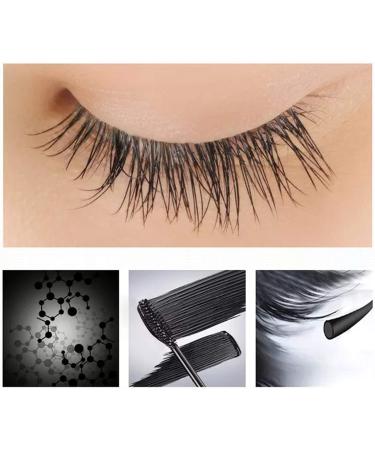 3-Function 4D Eyelash Mascara for Sensitive Eyes - Waterproof, Long-Lasting & Curling Black Mascara - Buy Online on GoSupps.com