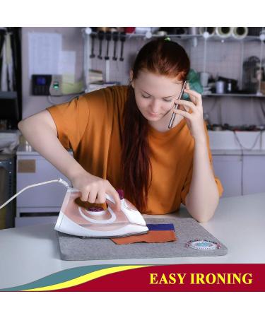 Wool Pressing Mat - 17 x 13.5 Quilting Ironing Pad by Savina - 100% New Zealand Wool for Quilters - Ideal for Sewing Projects - 14in x 17in - Buy Online on GoSupps.com