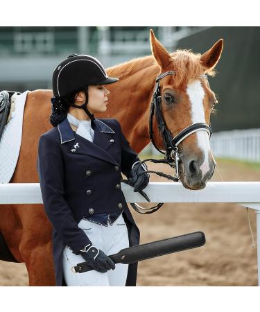 BARPOT 18'' Riding Crop for Horses - Durable Leather Paddle for Lightweight Equestrian Use - Buy Online on GoSupps.com