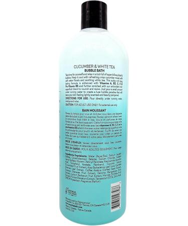 Vitabath Cucumber & White Tea Bubble Bath - Rich Foaming Aromatherapy Soak for All Skin Types | Moisturizing & Nourishing - 33.8 fl oz - Buy Online on GoSupps.com