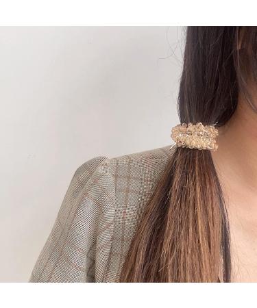 4 Pieces Crystal Hair Accessories Elastic Stretch Hair Bands Pearl Rhinestone Headbands Hair Accessories for Women and Girls Fashion Hair Accessories for Women - Buy Online on GoSupps.com