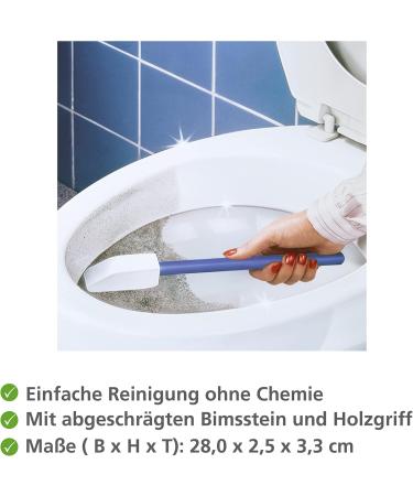 Maximex Toilet Cleaner Special - Eco-Friendly Chemical-Free Wood Formula - Blue Color - Buy Online on GoSupps.com