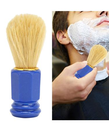 Voluxe Men's Shaving Accessories Plastic Bristles Comfortable to Hold Vase Style Shaving Brush for Friends and Family(Blue)