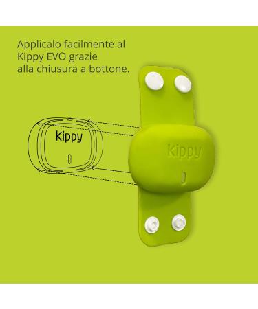 KIPPY Silicone Cover for Evo Cat & Dog GPS Tracker | Protective Case with Button Closure | Durable Collar Attachment - Buy Online on GoSupps.com