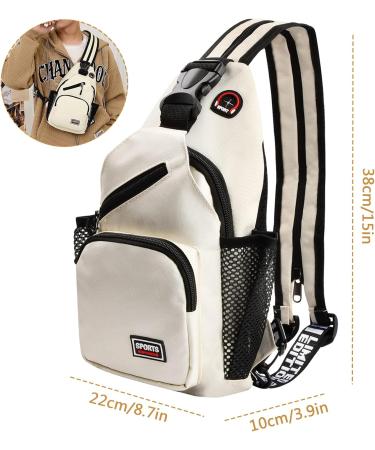 Shop Forhome Sling Bag for Women | Stylish Crossbody & Daypack with Headphone Hole | Adjustable Shoulder Strap for Travel Shopping & Trips - Buy Online on GoSupps.com