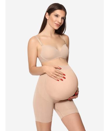 Be Mammy Maternity Shorts 06 15 M - Beige | Women's Pregnancy Apparel - Buy Online on GoSupps.com