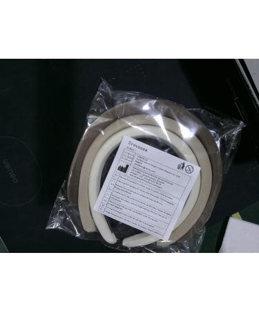 3 Pieces Wide Headbands for Women Hair Bands for Women Soft Padded Hairband Ladies Headbands Fashion No Slip Headband Hair Accessories for Women Girls Indoor Outdoor (Beige White Brown) - Buy Online on GoSupps.com