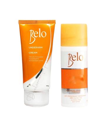 Belo Underarm Cream & Deodorant (Orange Variant)