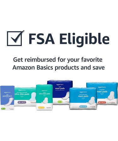 Amazon Basics Super Absorbency Maxi Pads, Unscented - 48 Count Pack for Periods (Previously Solimo) - Buy Online on GoSupps.com