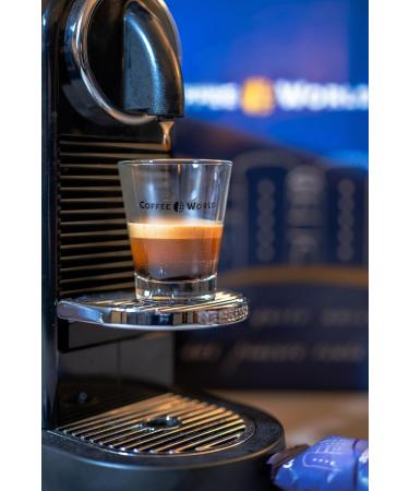  Coffee World COFFEE WORLD 75 coffee capsules compatible with NESPRESSO * coffee machines intense and decisive (1 pack of 75 capsules 5.5 g) - Buy Online on GoSupps.com
