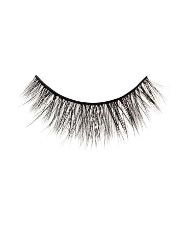 Kiss Lash Couture Faux Mink Collection - Ultra Brick Tapered Synthetic Fake Lashes & Glue | 1 Pair of Dramatic Eyelashes - Buy Online on GoSupps.com