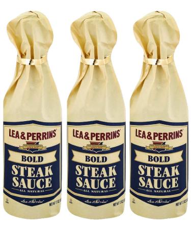 Lea & Perrins Bold Steak Sauce 12 Oz (Pack of 3)