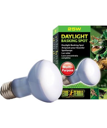 Exo Terra Daylight Basking Spot broad spectrum daylight lamp R20 25W socket E27 1 piece (1 pack) metallic - Buy Online on GoSupps.com