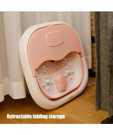 Masseur De Pieds Seau De Bain De Pieds Pliable Temp rature Constante Seau De Trempage De Pieds Portable Pour la Maison(EU-rose) EU rose - Buy Online on GoSupps.com