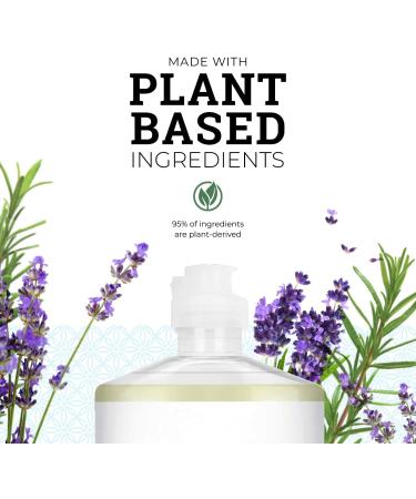 Home Made Simple Natural Dish Soap - Plant-Based Rosemary Scent 48 Fl Oz | Eco-Friendly Dishwashing Liquid Ships Internationally - Buy Online on GoSupps.com