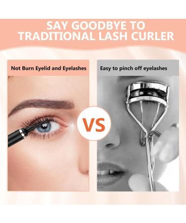 Funnasting Heated Eyelash Curler - USB Rechargeable 4 Modes Anti-Burn LED Display | Perfect Gift for Women - Buy Online on GoSupps.com