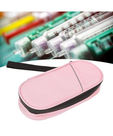 Insulin Cooler Bag | Portable Medication Storage Pouch - Pink - Buy Online on GoSupps.com