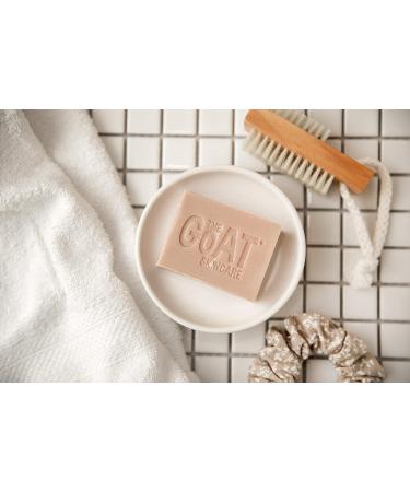 Goat Skincare Pure Goat's Milk Soap Bar with Chia Seed Oil - For Dry, Itchy, and Sensitive Skin - 100g, Paraben-Free - Buy Online on GoSupps.com