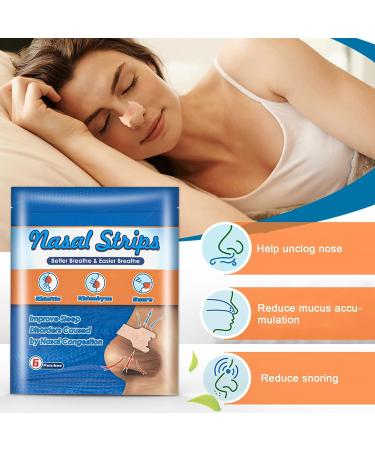 54pcs Nasal Strips - Acupuncture Point Patch for Congestion Relief and Snoring Reduction - Buy Online on GoSupps.com