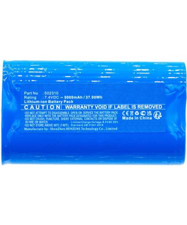 Synergy Digital Flashlight Battery for Ledlenser H19R - 7.4V 5000mAh Ultra High Capacity Replacement - Worldwide Shipping - Buy Online on GoSupps.com