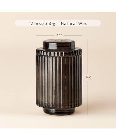 LA Jolie Muse Woody Jasmine Scented Candle | Natural Wax | 80 Hours Burn Time | Home Decor Gift | 12.3oz - Buy Online on GoSupps.com