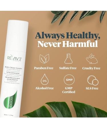 Reviv3 Procare Biotin Hair Growth Complex for Women - UV Protection - Root Booster for Thinning Hair - 1.7 oz - Buy Online on GoSupps.com