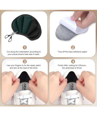 Buy Eudsrodemy 8 Pairs of Heel Cushions - Premium Protection for Large Shoes & Heels Repair - Buy Online on GoSupps.com
