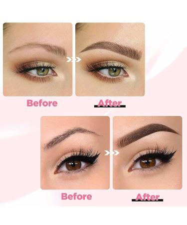 Skymore Eyebrow Ruler 100Pcs - Disposable Microblading Stencil & Shape Kit for Perfect Brows | 3-Minute Makeup Tool - Buy Online on GoSupps.com