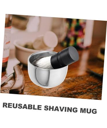 Premium Healeeved 4-Piece Beard Brush & Razor Set - 304 Steel Silver Men s Shaving Accessories - Buy Online on GoSupps.com
