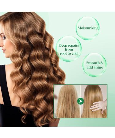 Rosemary Mint Hair Mask - Deep Conditioning for Damaged Dry Frizzy Hair (380ML) - Anti-Break Bond Repair Treatment - Buy Online on GoSupps.com