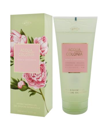 Muelhens 4711 Acqua Colonia Peony & Sandalwood Shower Gel - 6.8 oz - Unisex Luxury Bath Product for International Shipping - Buy Online on GoSupps.com