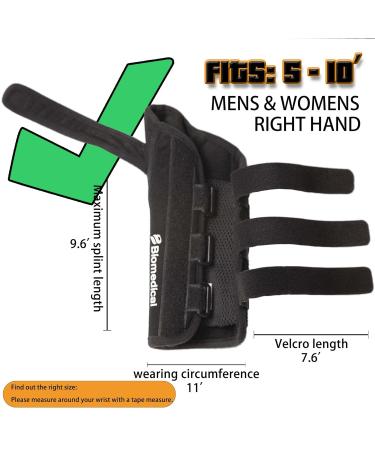 Buy Carpal Tunnel Wrist Brace with Thumb Support - Night Support & Arthritis Relief - Buy Online on GoSupps.com