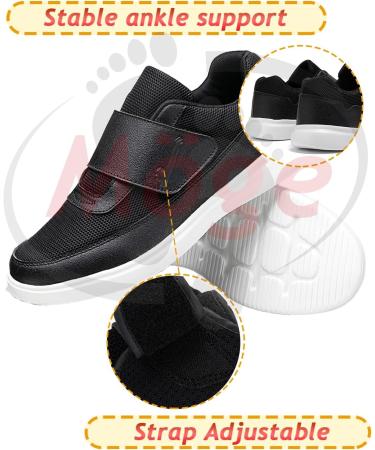Comfortable Men's Slip-On Walking Shoes for Plantar Fasciitis | Stylish Arch Support Casual Slippers - Pain Relief in Blue - Buy Online on GoSupps.com