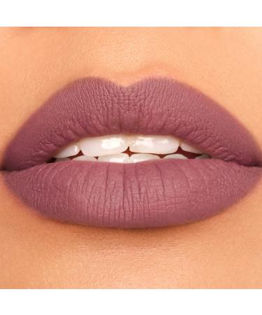 Bossy Cosmetics Vegan Liquid Lipstick | Hydrating & Long Lasting Matte Lipstick | Subtle Deep Pink/Mauve | Paraben & Cruelty Free - Buy Online on GoSupps.com