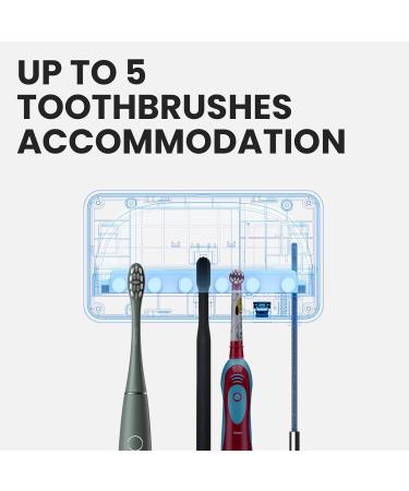 Oclean S1 UVC Toothbrush Sterilizer - 99.9% High Sterilization Rate - Auto-Sterilizing - White - Buy Online on GoSupps.com