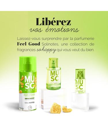 SOLINOTES Musk Perfume for Women - Eau De Parfum | Delicate Floral and Soothing Scent - Made in France - Vegan - 1.7 fl.oz - Buy Online on GoSupps.com