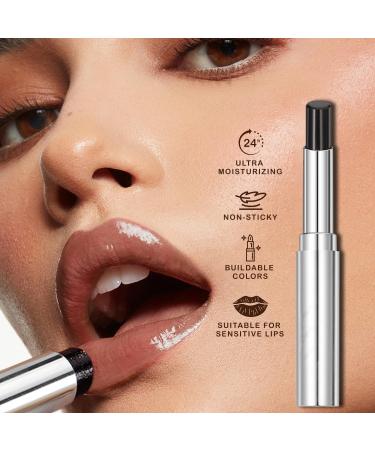 Noir Honey Lipstick Moisturizing Lip Color Nourishing Lip Balm Honey Noir Lipstick Suitable for All Skin Tones Natural Lip Care Long-Lasting Moisturization Non-Sticky (Black) - Buy Online on GoSupps.com