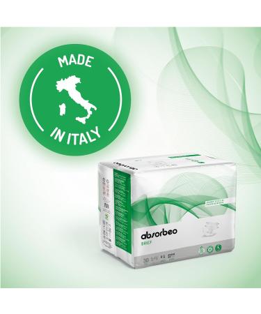 Absorbeo Diaper Extra - 30 Pieces | Unisex Size L Ultimate Comfort & Protection for Medium Bladder Weakness - Buy Online on GoSupps.com