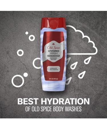 Old Spice Hydro Men's Body Wash 16oz 4-Pack - Smoother Swagger Scent - Hardest Working Collection - Buy Online on GoSupps.com