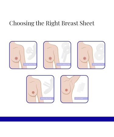 Rejuvaskin Scar Fx Silicone Sheeting - Breast Anchor Pair - Physician Recommended Healthcare Grade - Buy Online on GoSupps.com
