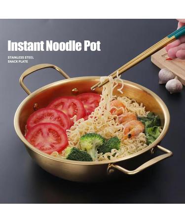 Small Ramen Pot | Kitchen Noodle Cooker | Portable Ramen Cooker Instant Noodles Cooking Utensils Lightweight Ramens Cookers Suitable for Cooking Soup Pasta Noodles - Buy Online on GoSupps.com